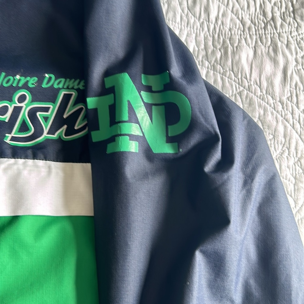 47 Brand Notre Dame Fighting Irish Windbreaker - Picture 4 of 7